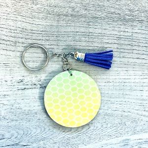 HoneyComb Keychain